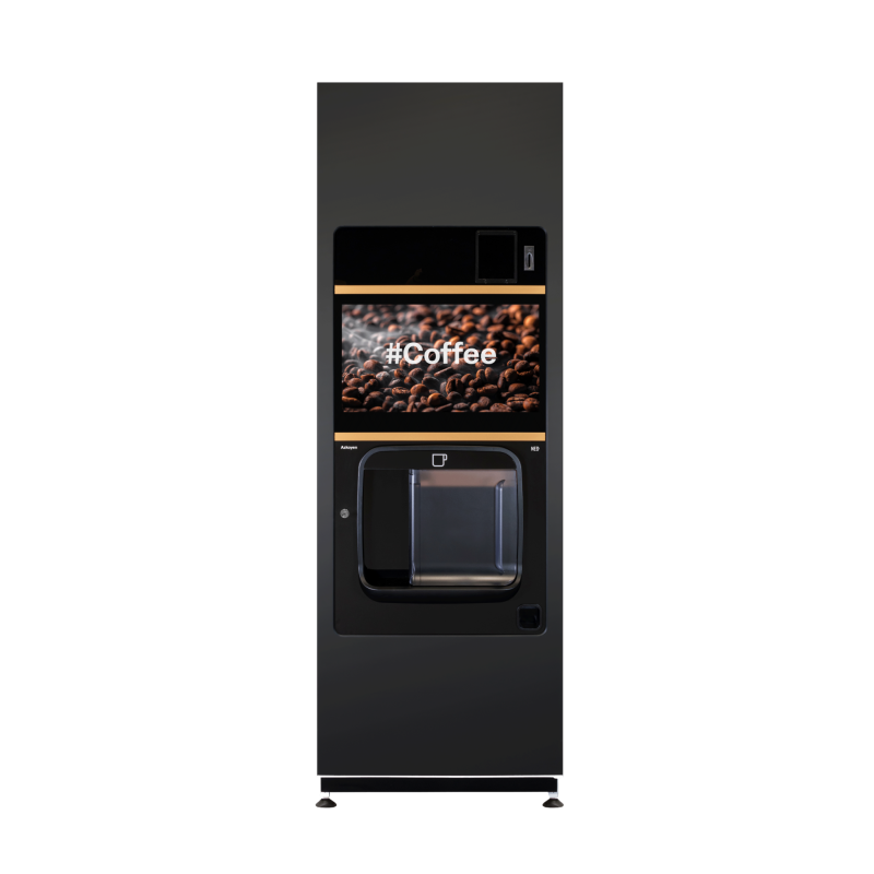 Azkoyen Neo Q S – 60 cm bred kaffeautomat, vand som tilvalg