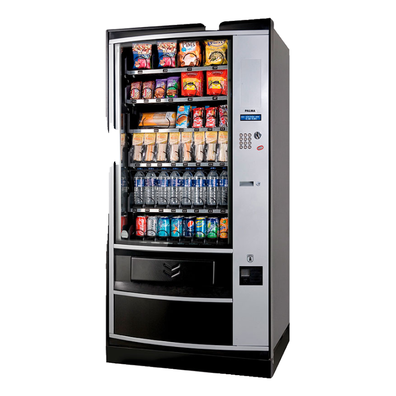 Salgsautomat Palma+ H87 XtraCans med et øget antal drikkevaredåser