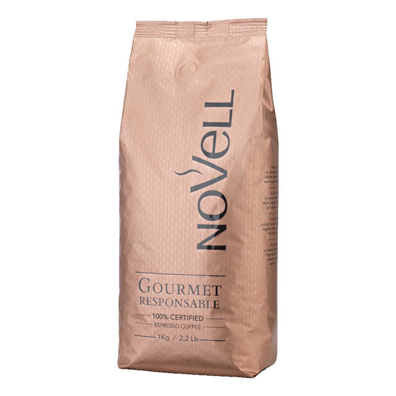 Novell Gourmet Responsable 1kg – Certificeret kaffedrift og ESG-compliance
