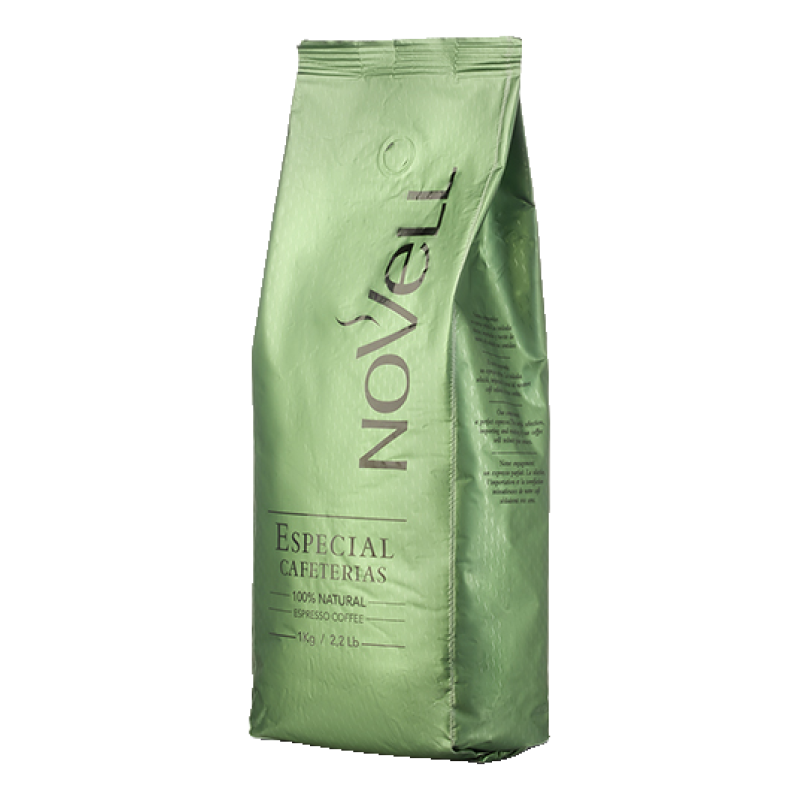 Novell Especial Cafeterias 1kg – Optimeret drift og ensartet kopkvalitet
