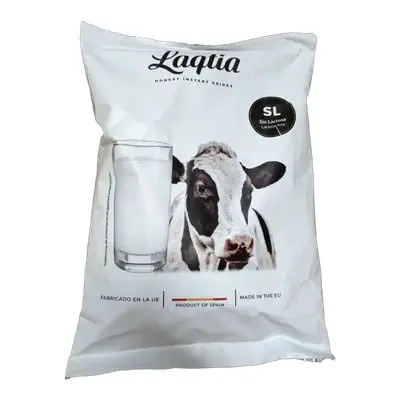 Laqtia skummetmælkspulver uden laktose, pose på 0,5 kg